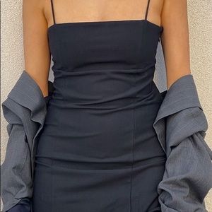 UO Sexy Black Square Neck Dress NWT XS